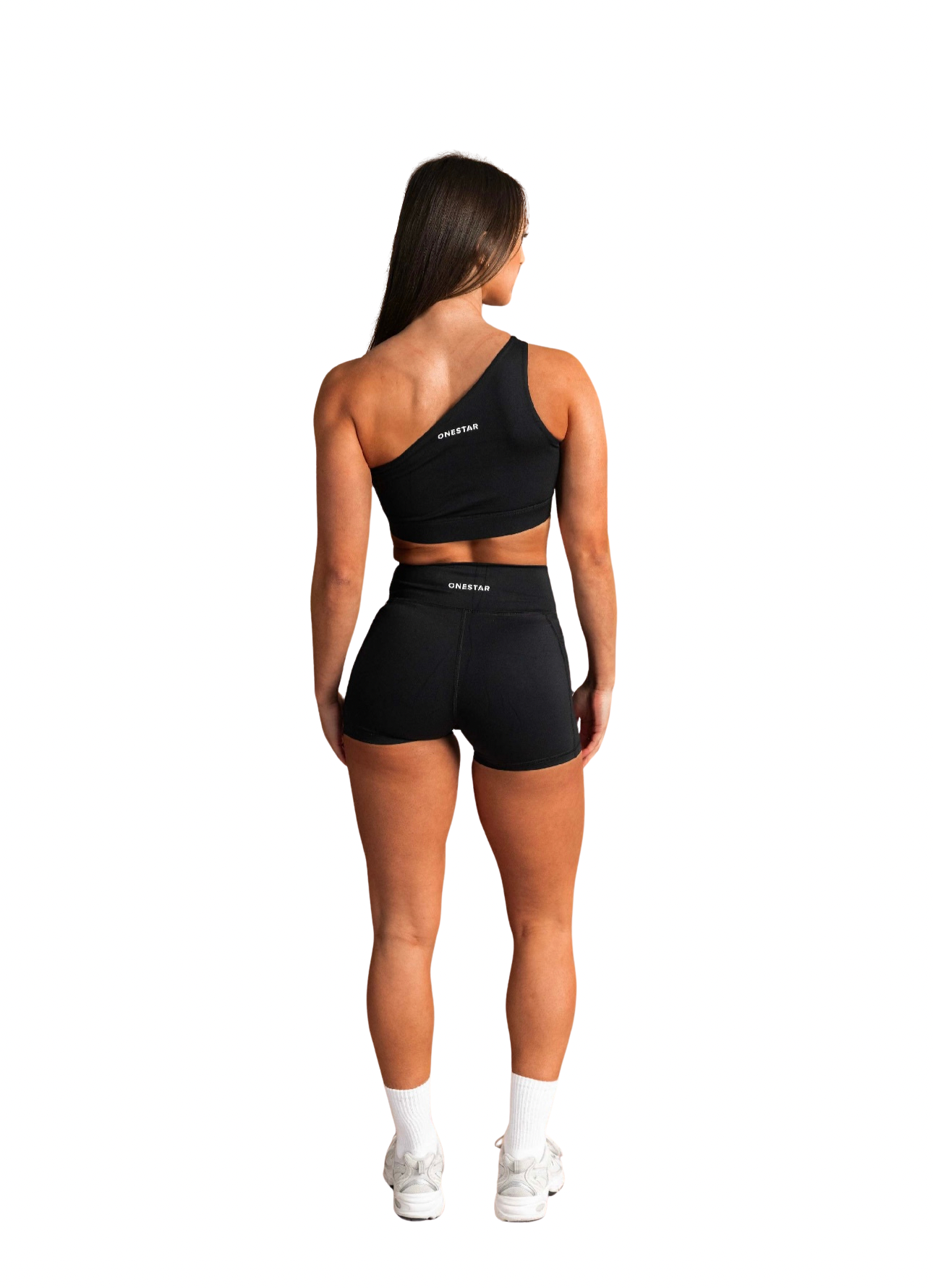 Force Faux One Shoulder Sports Bra