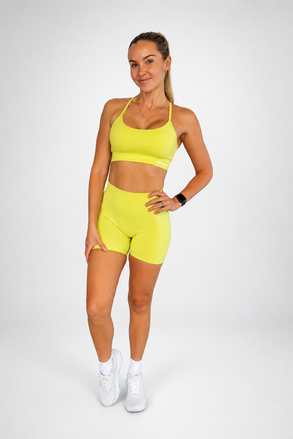 Seamless high-Waist  Scrunch Shorts